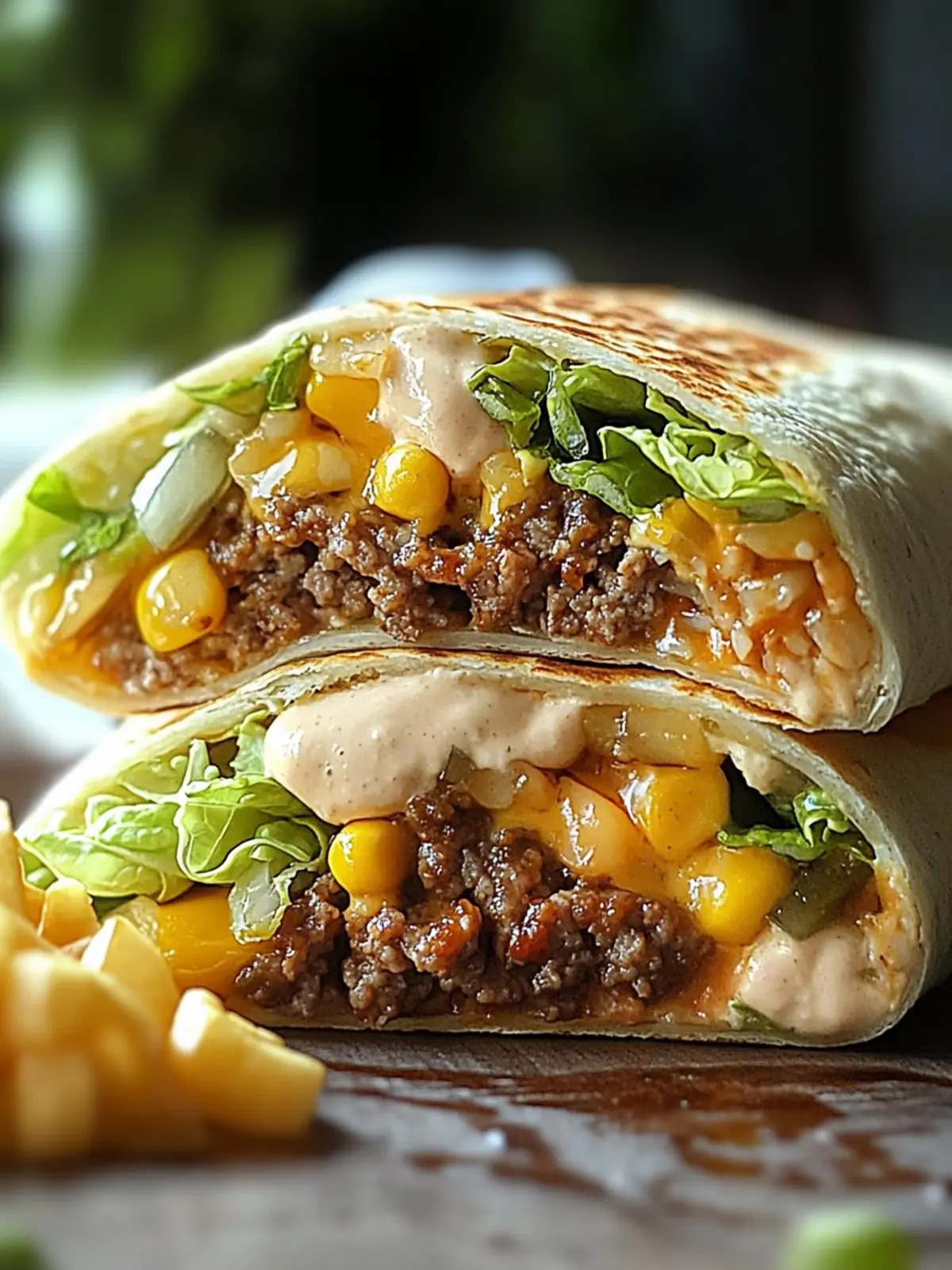 Big Mac Wraps Rezept – Schnelle und leckere Genussmomente 5 Big Mac Wraps Rezept
