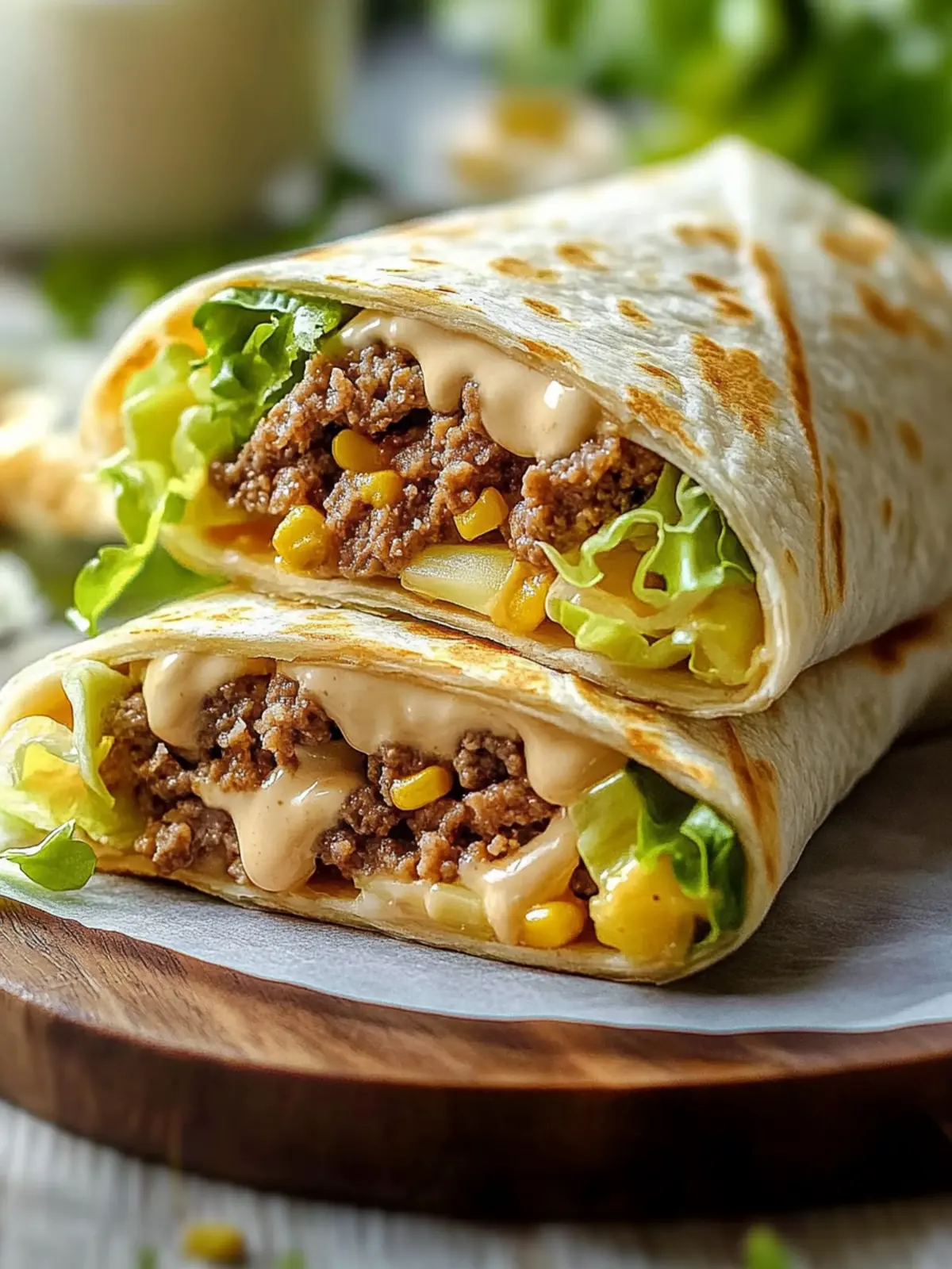 Big Mac Wraps Rezept – Schnelle und leckere Genussmomente 3 Big Mac Wraps Rezept
