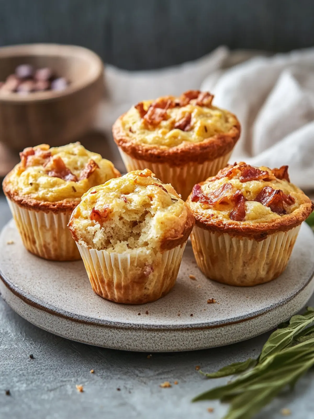 Rührei-Muffin: Blitzschnelle, herzhaft fluffige Frühstücksmuffins 4 Rührei-Muffin