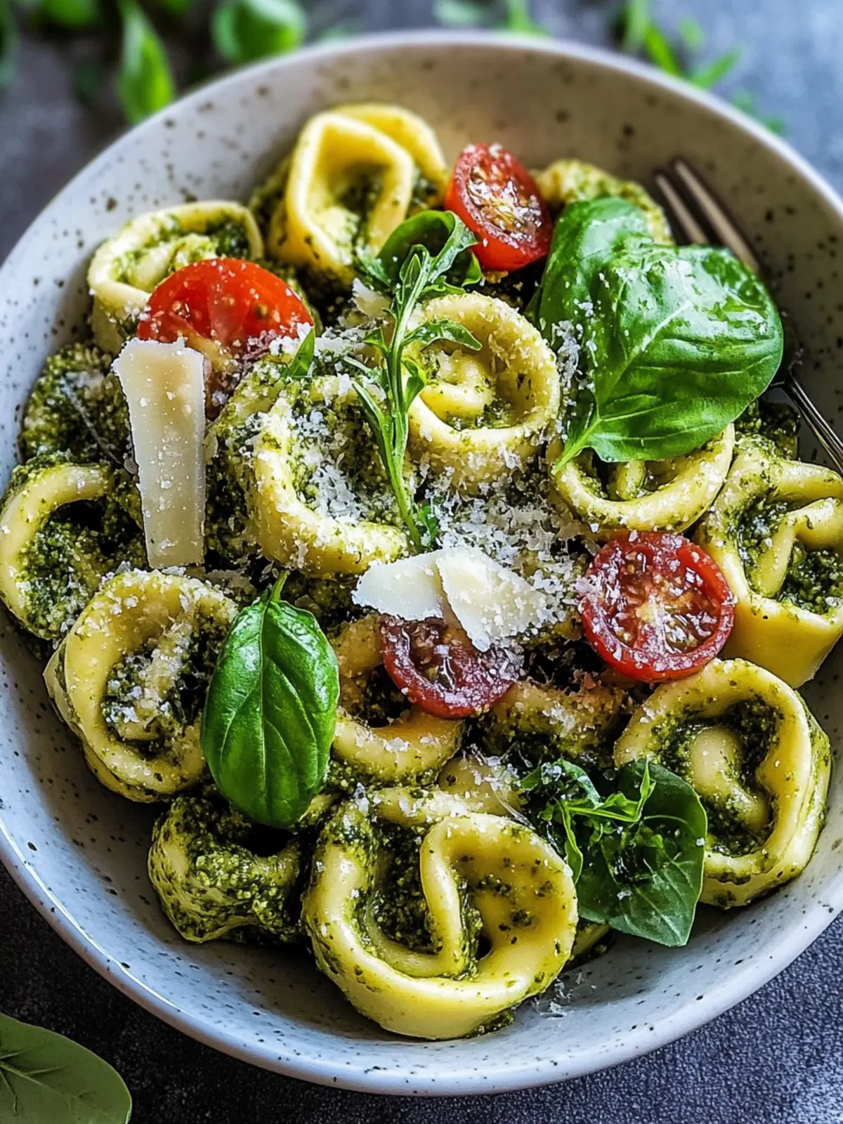 Tortellini-Salat mit Pesto: Frischer Genuss für jeden Tag 3 Tortellini-Salat mit Pesto