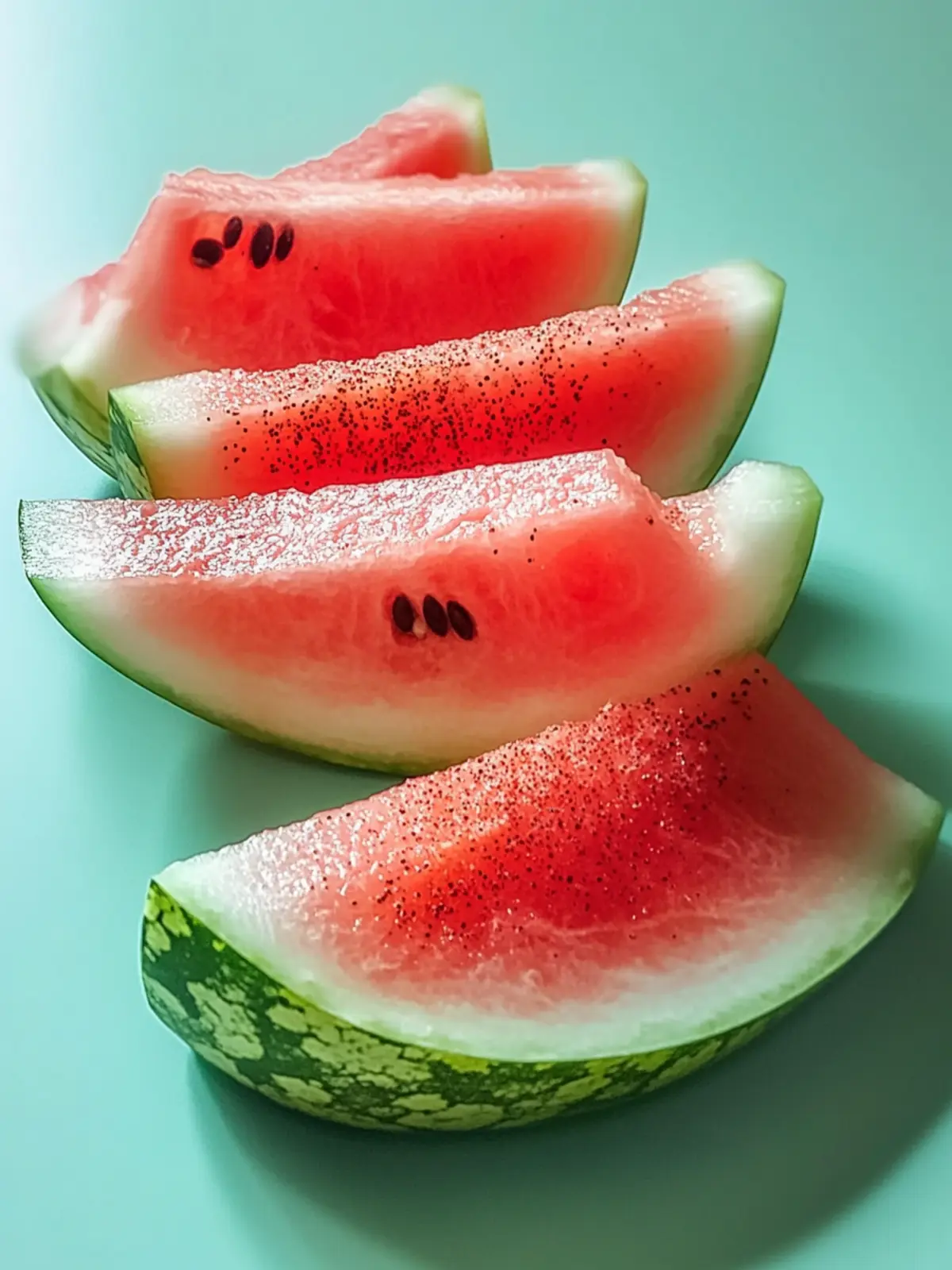Gesunde Wassermelonen-Pommes: Erfrischender Snack für heiße Tage 4 Gesunde Wassermelonen-Pommes