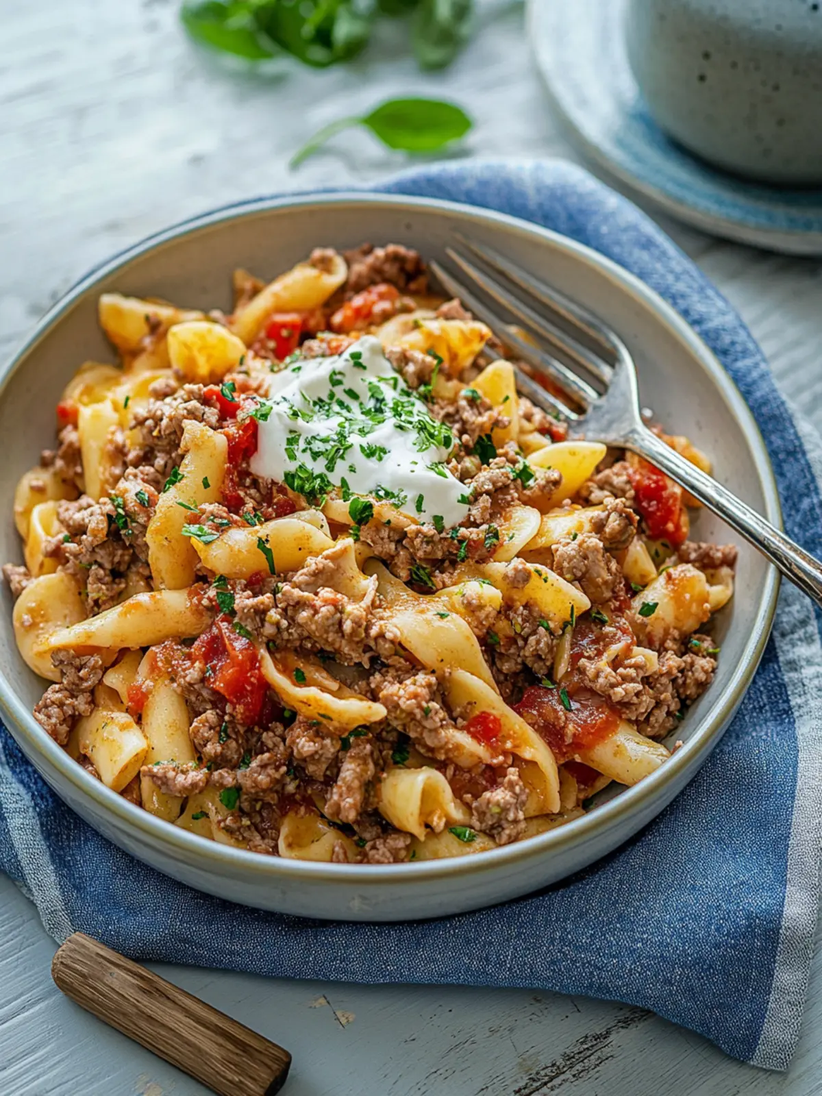 30 Minuten Nudel Hackfleisch Pfanne – lecker und kinderleicht 4 30 Minuten Nudel Hackfleisch Pfanne – einfach & lecker