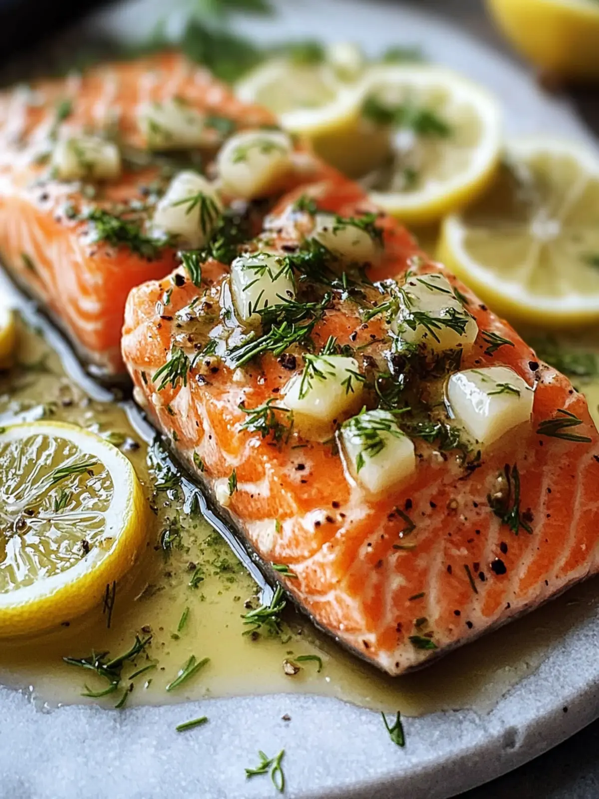 Knoblauchbutter-Lachs: Gesunder Genuss in nur 30 Minuten 4 Knoblauchbutter-Lachs
