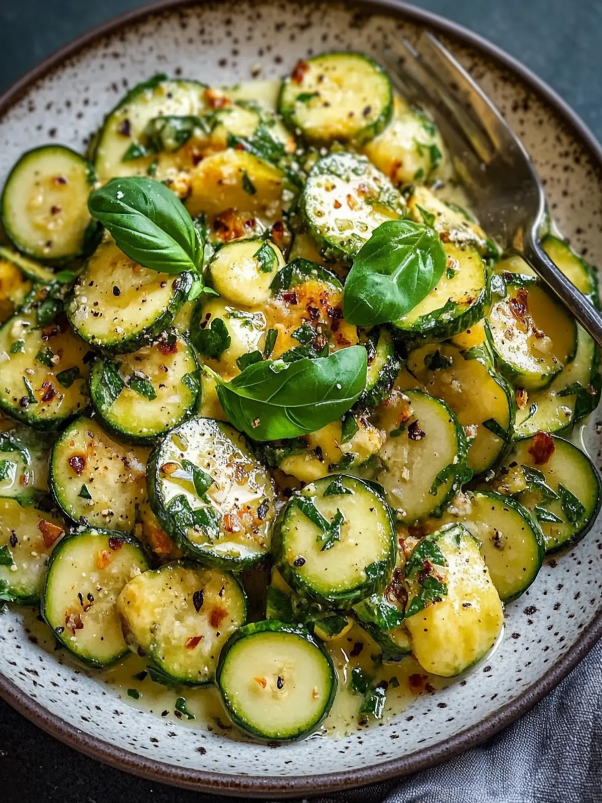 Cremige Knoblauch-Kichererbsen-Zucchini-Pfanne für Genießer 5 Cremige Knoblauch-Kichererbsen-Zucchini-Pfanne