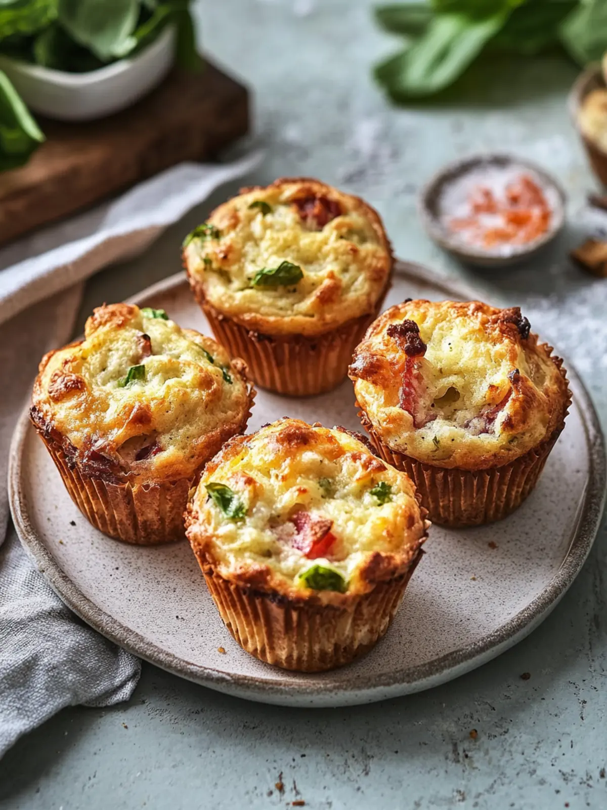 Rührei-Muffin: Blitzschnelle, herzhaft fluffige Frühstücksmuffins 2 Rührei-Muffin