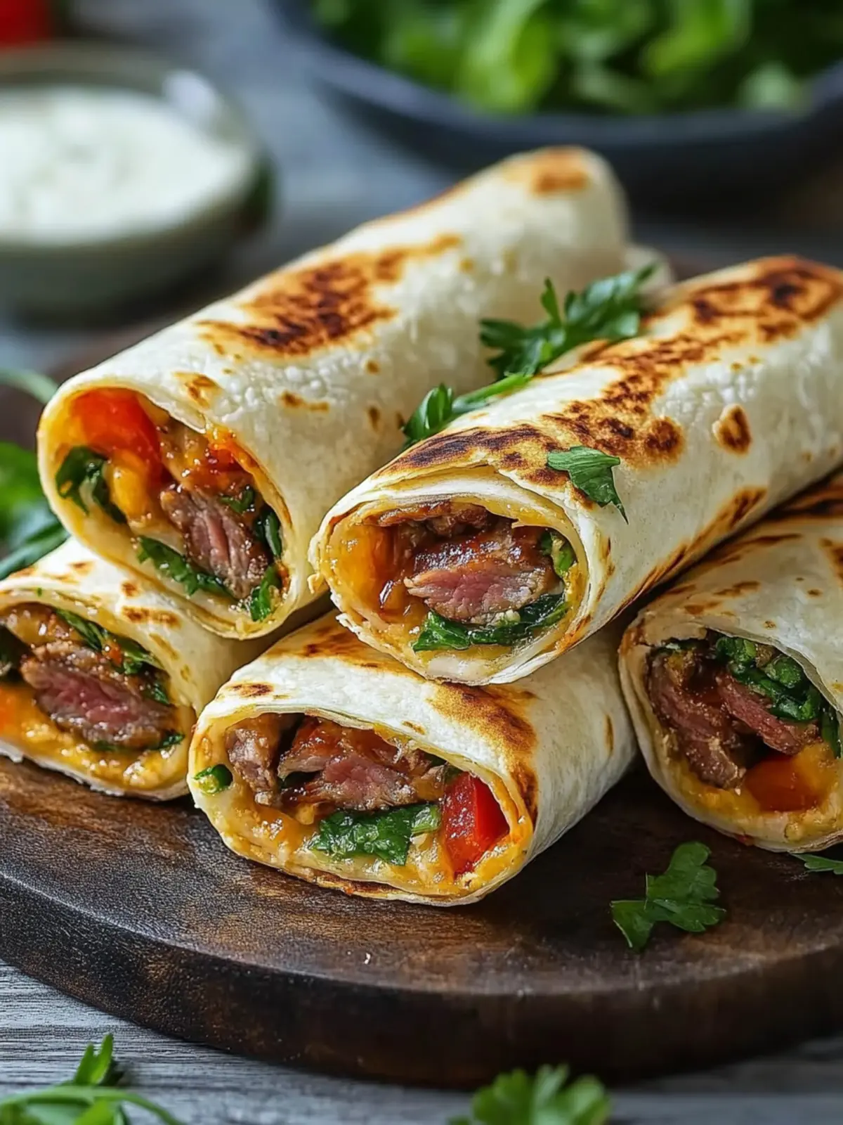 Crispy Wraps mit Hackfleisch und Käse – Schnelle Genussmomente 2 Crispy Wraps mit Hackfleisch und Käse