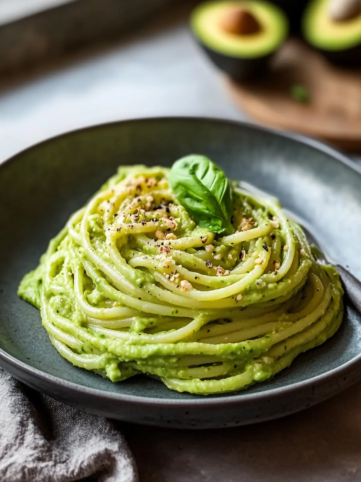Die beste cremige Avocado-Pasta in 15 Minuten zubereiten 2 Die beste cremige Avocado-Pasta in nur 15 Minuten