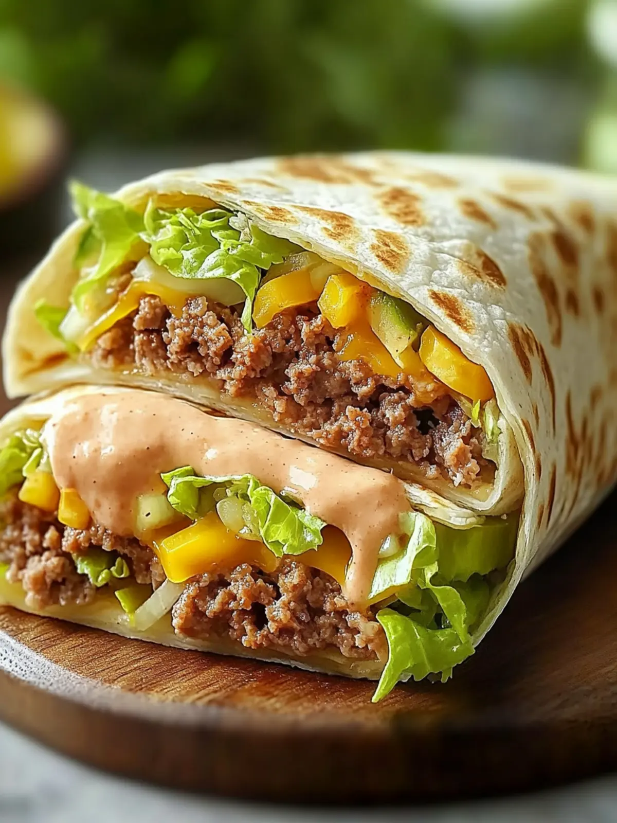 Big Mac Wraps Rezept – Schnelle und leckere Genussmomente 2 Big Mac Wraps Rezept