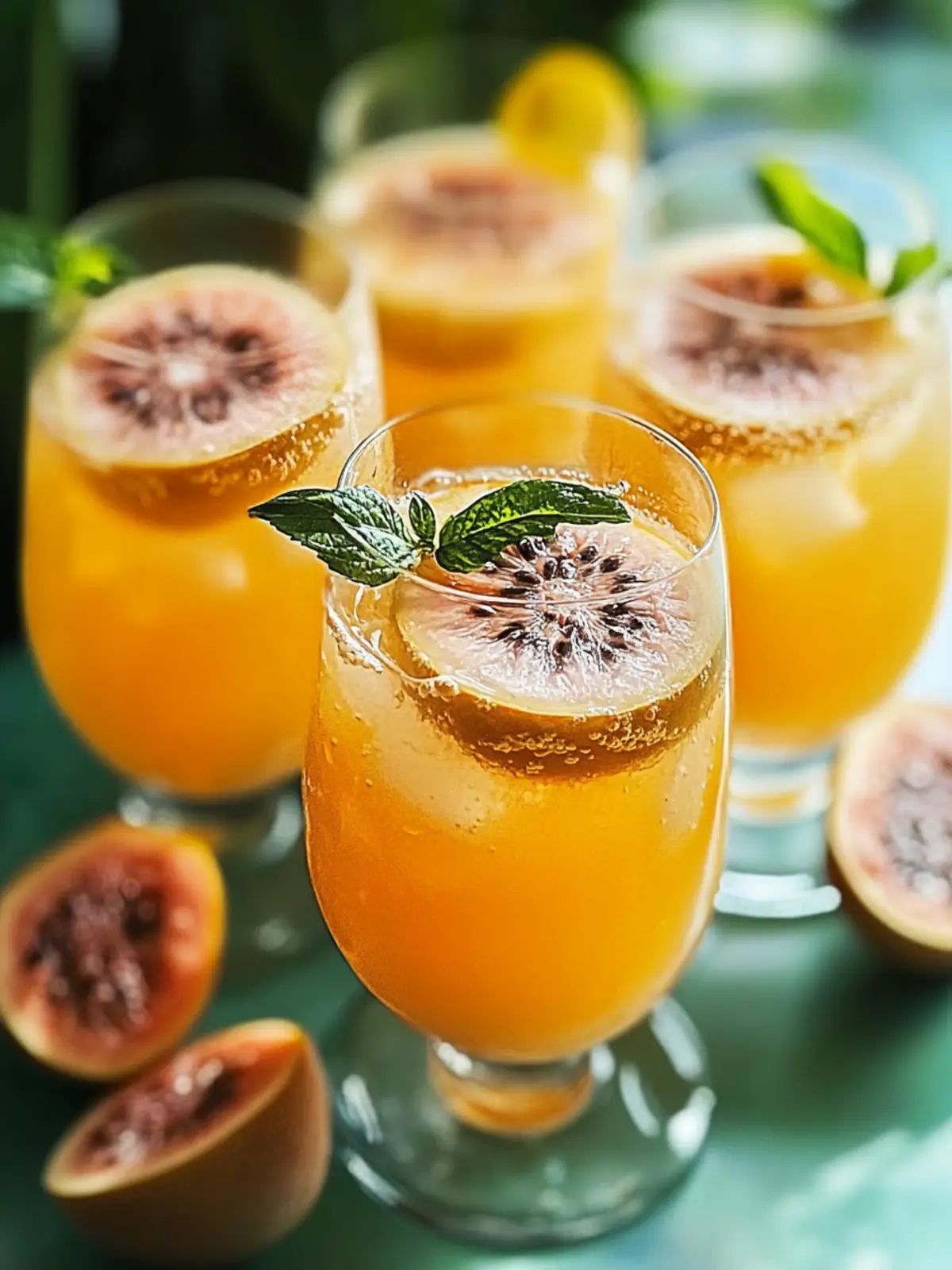 Erfrischender Maracuja Spritz für fröhliche Sommer-Momente 5 Erfrischender Maracuja Spritz