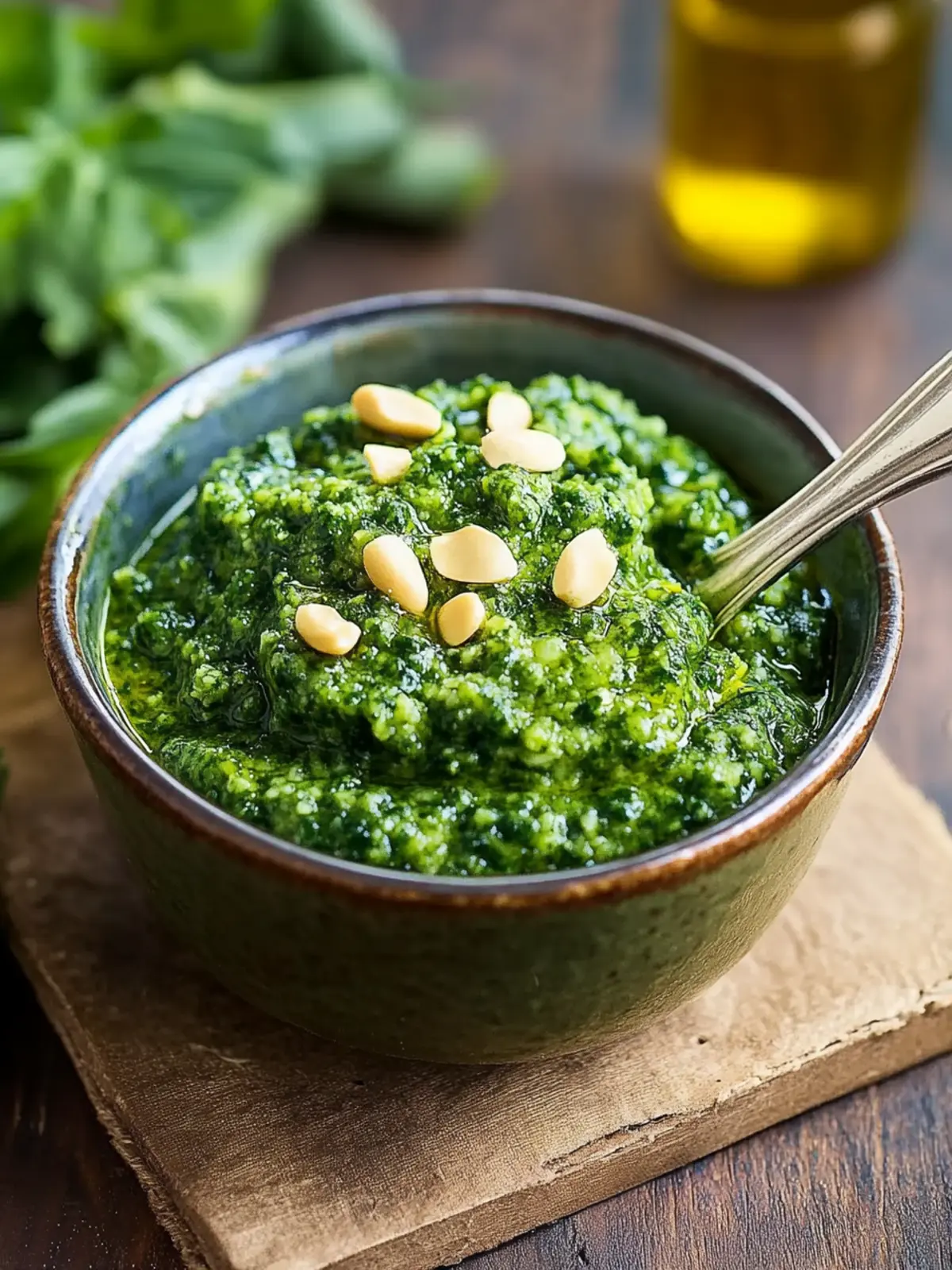 Rucola-Pesto aus dem Thermomix: Blitzschnell und unverwechselbar 3 Rucola-Pesto aus dem Thermomix