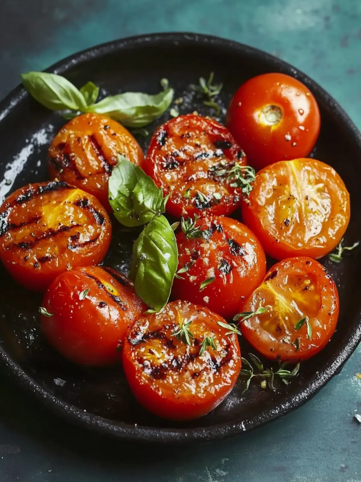 Gegrillte Kräutertomaten – Der gesunde Hit für deinen Grillabend 2 Gegrillte Kräutertomaten