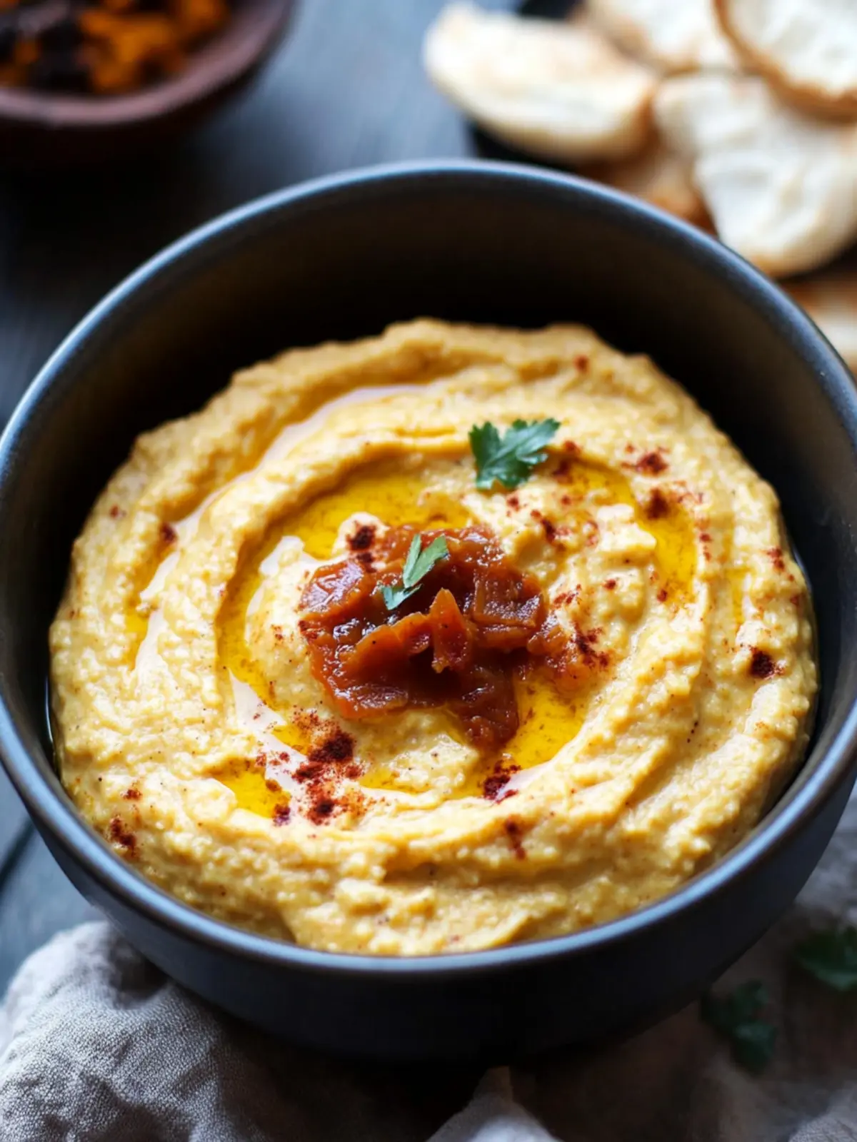 Dattel-Curry-Dip einfach & in nur 5 Minuten zubereiten 3 Dattel-Curry-Dip (einfach & nur 5 Minuten)