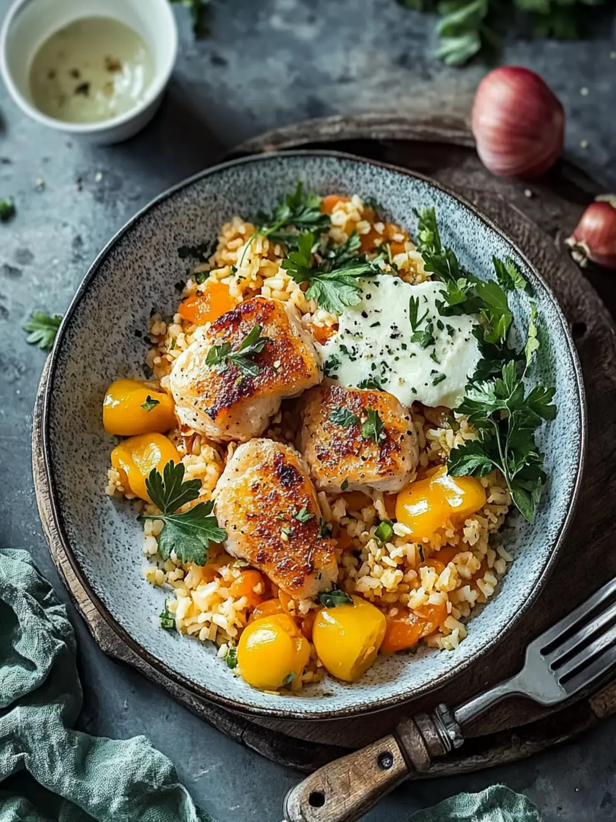 One-Pot Hähnchen und Reis: Schnelles Familiengericht für Genuss 4 One-Pot Hähnchen und Reis