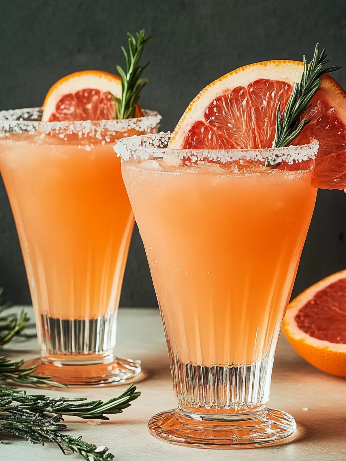 Erfrischender Grapefruit-Rosmarin Mocktail Spritz für den Sommer 3 Grapefruit-Rosmarin Mocktail Spritz