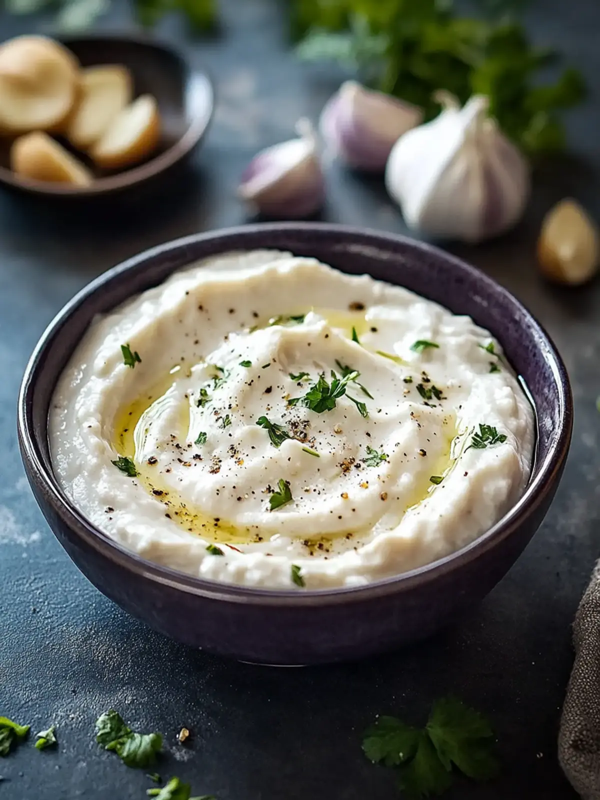 Knoblauch-Dip selber machen: Cremig, lecker und kinderleicht 5 Knoblauch-Dip selber machen: Cremig & lecker
