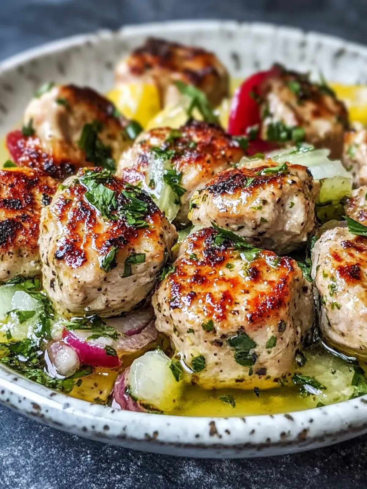 Genieße Geschmackvolle griechische Fleischbällchen in Zitronensauce 3 Geschmackvolle griechische Fleischbällchen in Zitronensauce Rezept
