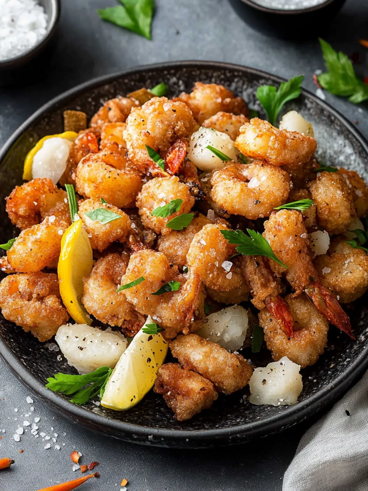 Knusprige Airfryer Salz und Pfeffer Hähnchen für jede Gelegenheit 2 Airfryer Salz und Pfeffer Hähnchen