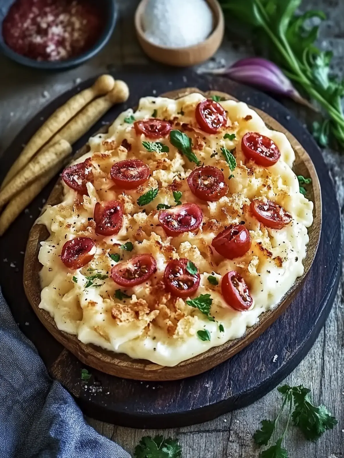 Perfekte Käse-Pull mit knusprigen Zwiebeln für dein Wohlfühlessen 4 Perfekte Käse-Pull mit knusprigen Zwiebeln