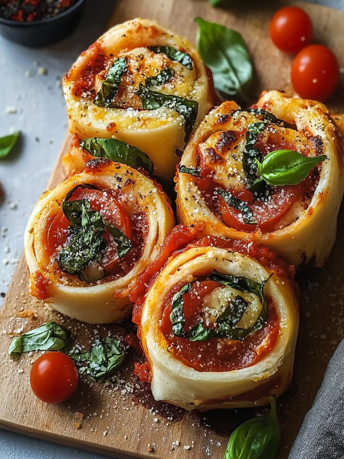 Vegane Pizza-Rollen: Knusprige Snacks für jeden Anlass 2 Vegane Pizza-Rollen
