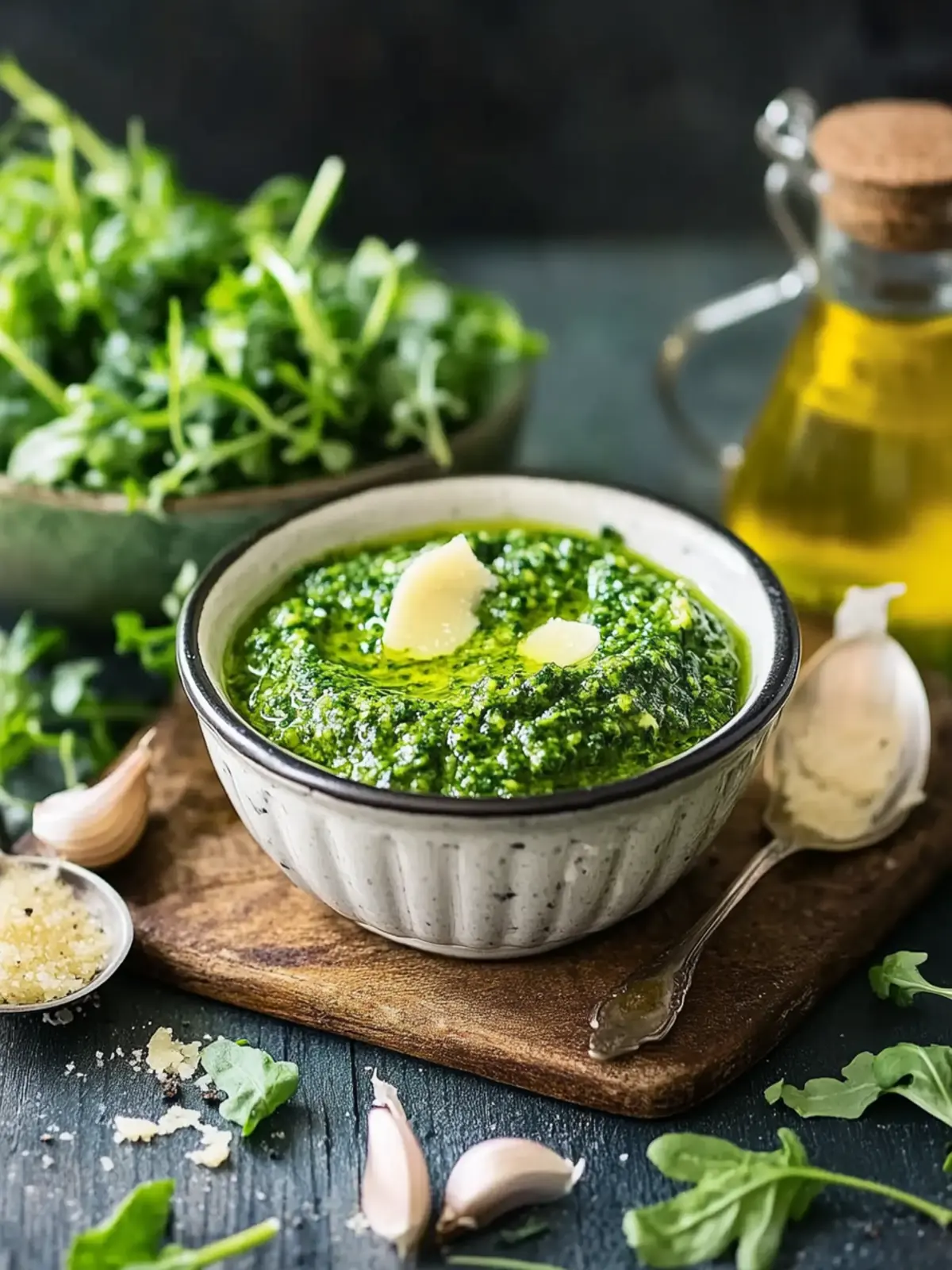 Rucola-Pesto aus dem Thermomix