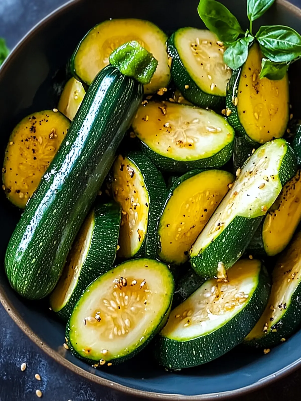 Schnelle Zucchini-Pfanne: Asiatischer Genuss für jeden Tag 5 Zucchini