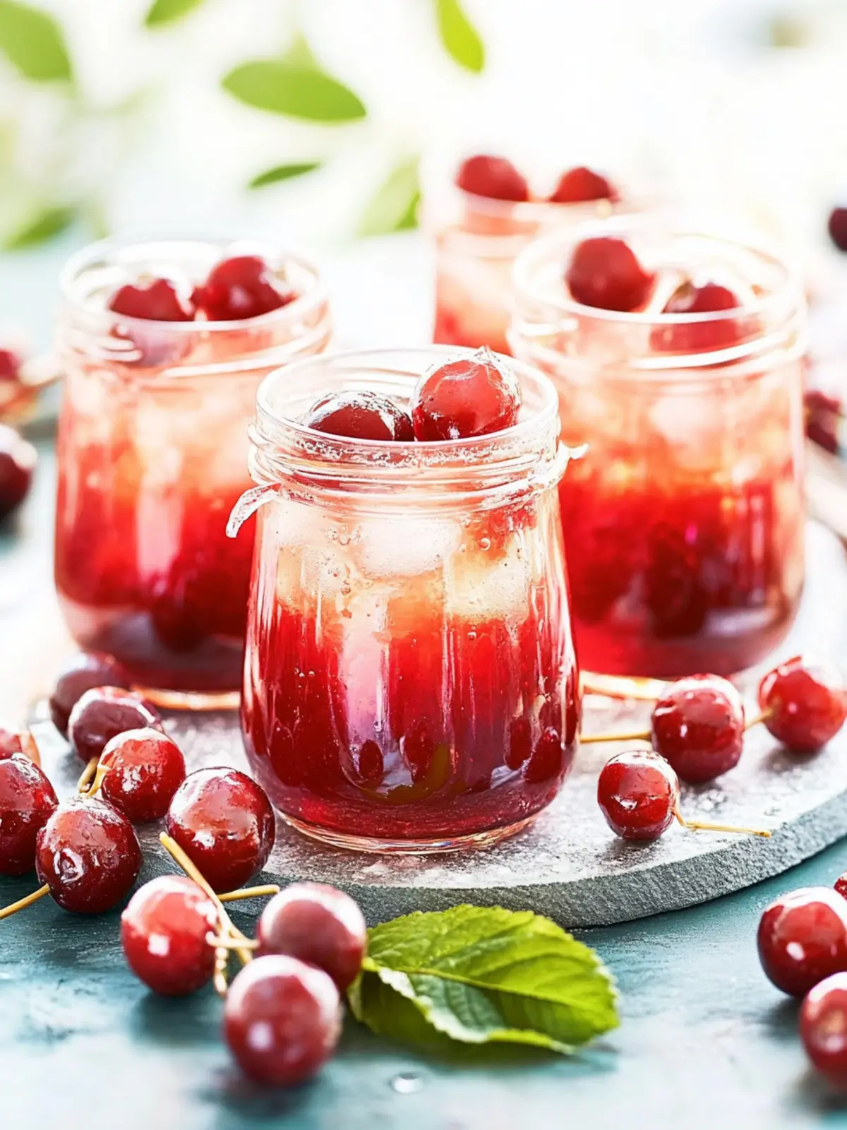 Omas fruchtige Kirschmarmelade – Zuckerfrei & unwiderstehlich 2 Omas fruchtige Kirschmarmelade