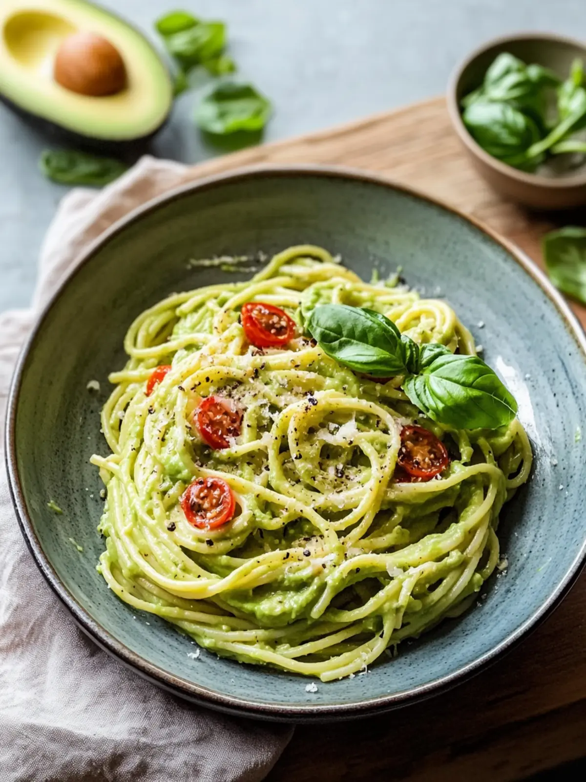 Die beste cremige Avocado-Pasta in 15 Minuten zubereiten 5 Die beste cremige Avocado-Pasta in nur 15 Minuten