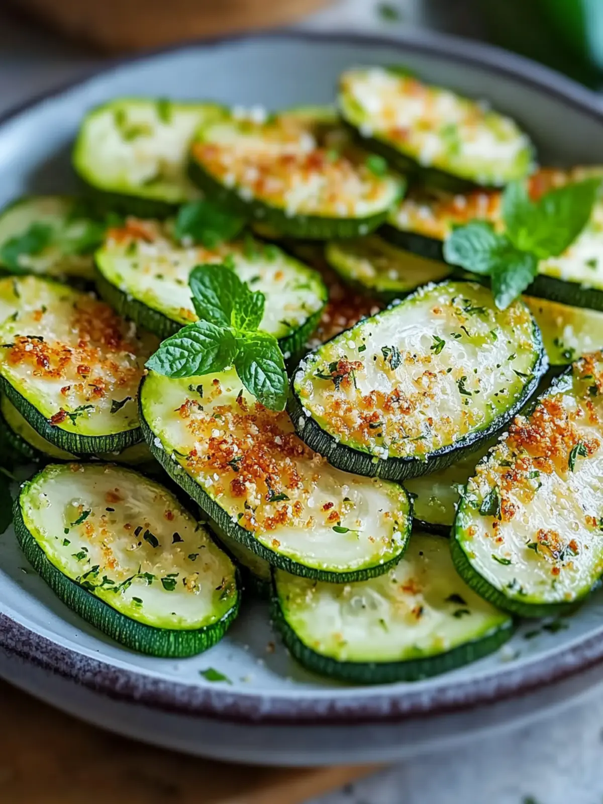 Knusprige Zucchini-Bisse: Der gesunde Snack für jede Party 4 Knusprige Zucchini-Bisse
