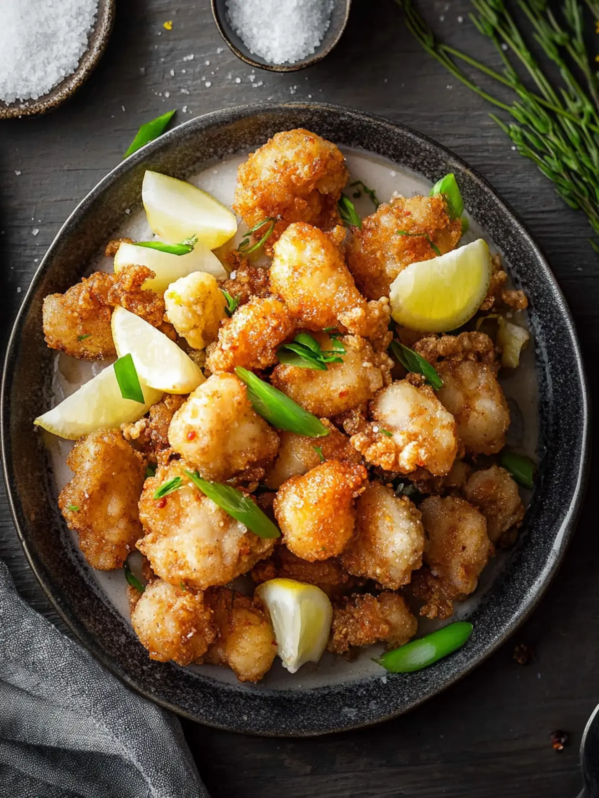 Knusprige Airfryer Salz und Pfeffer Hähnchen für jede Gelegenheit 4 Airfryer Salz und Pfeffer Hähnchen
