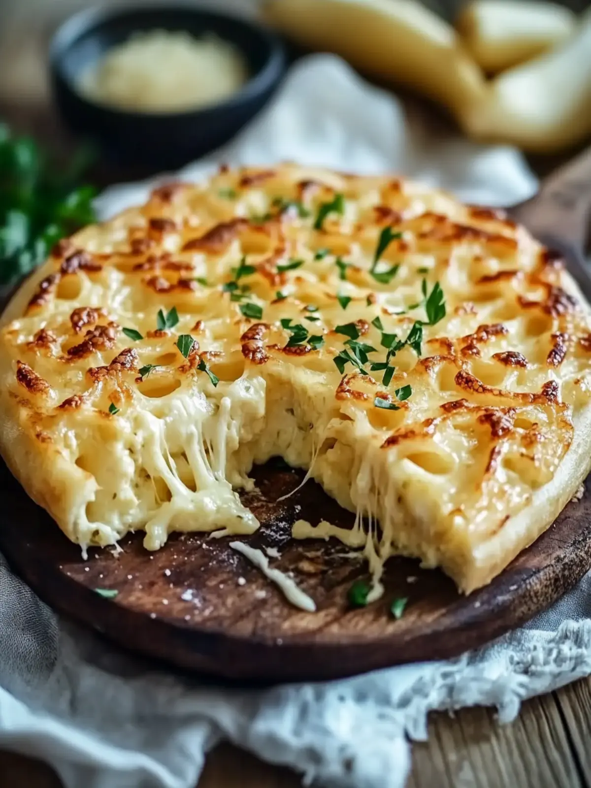 Perfekte Käse-Pull mit knusprigen Zwiebeln für dein Wohlfühlessen 2 Perfekte Käse-Pull mit knusprigen Zwiebeln