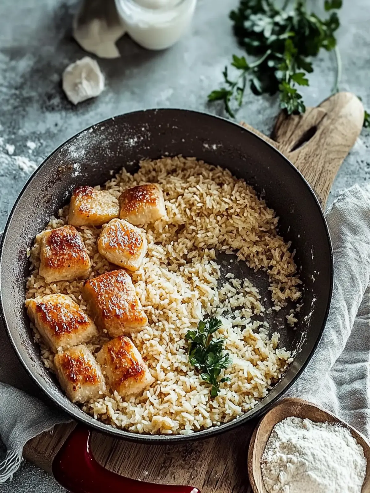 One-Pot Hähnchen und Reis: Schnelles Familiengericht für Genuss 2 One-Pot Hähnchen und Reis