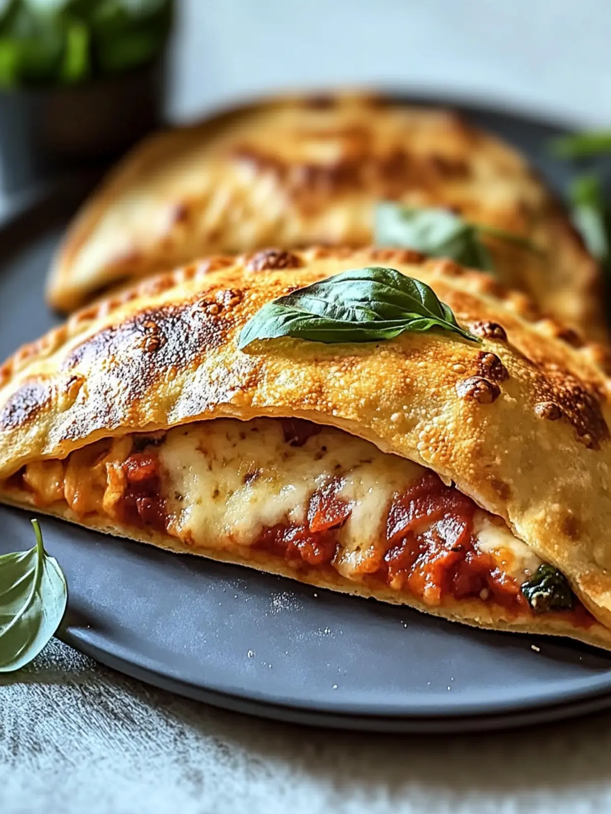 Knusprige Calzone aus der Heißluftfritteuse für schnelle Freude 4 Knusprige Calzone aus der Heißluftfritteuse