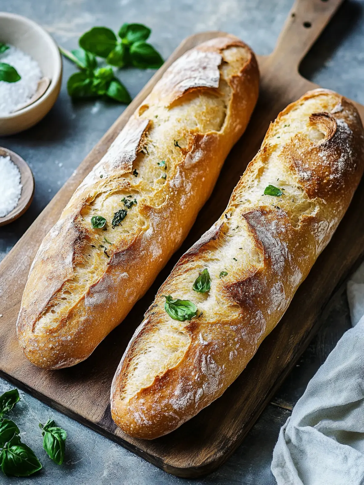 Baguette backen: Die einfache 4-Zutaten-Rezeptur für Genuss 5 Baguette backen