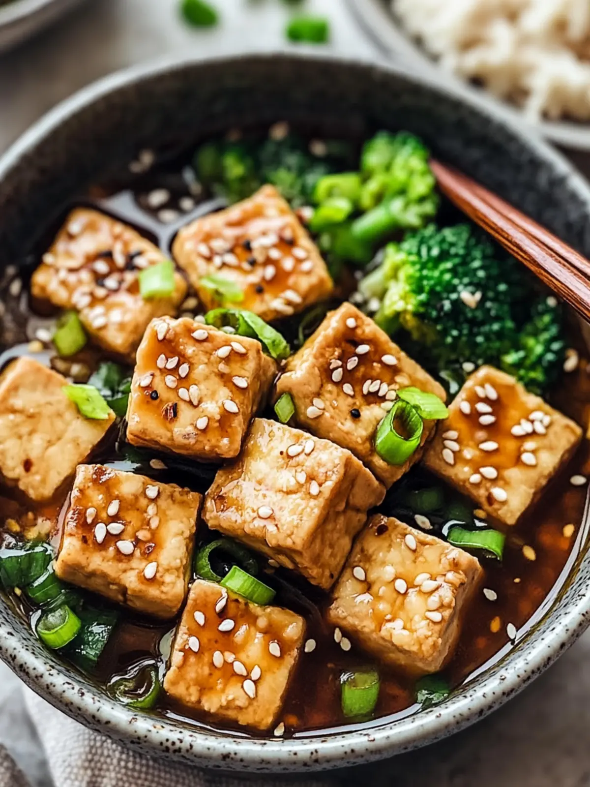 Köstlicher Sesamtofu in 30 Minuten – Ein Veganes Geschmackserlebnis 4 Köstlicher Sesamtofu in 30 Minuten