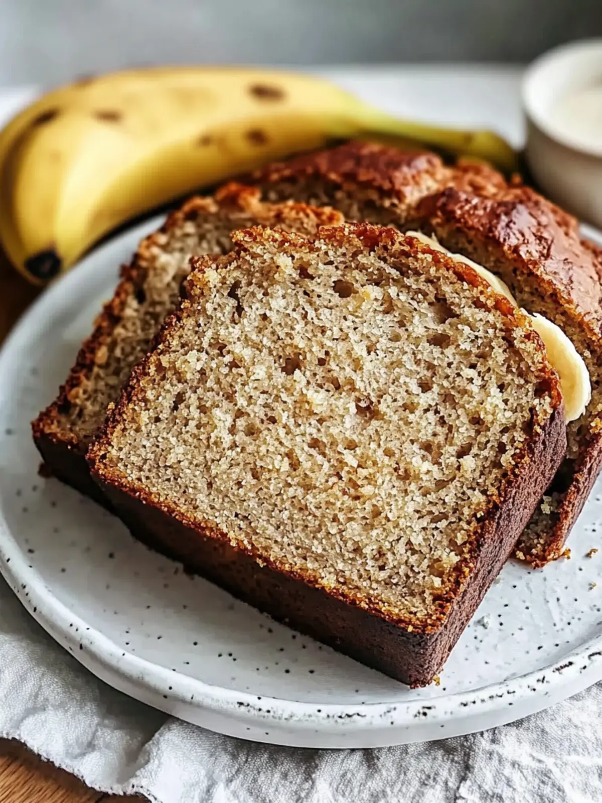 Saftiges Sauerrahm Bananenbrot Rezept für Genussmomente 4 Sauerrahm Bananenbrot Rezept