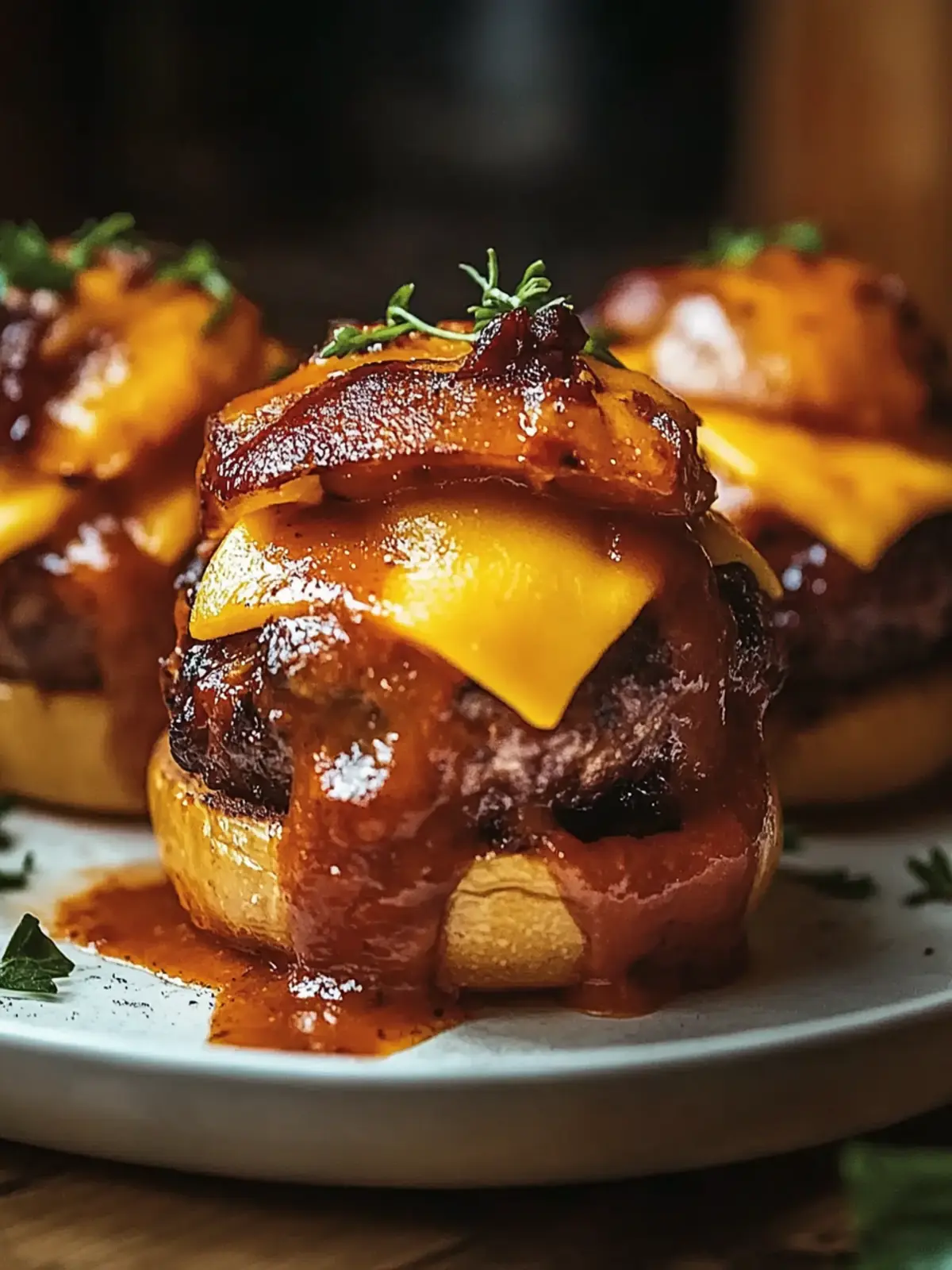 Cheddar-gefüllte BBQ Bacon Bombs für das perfekte Party-Fest 5 Cheddar-gefüllte BBQ Bacon Bombs
