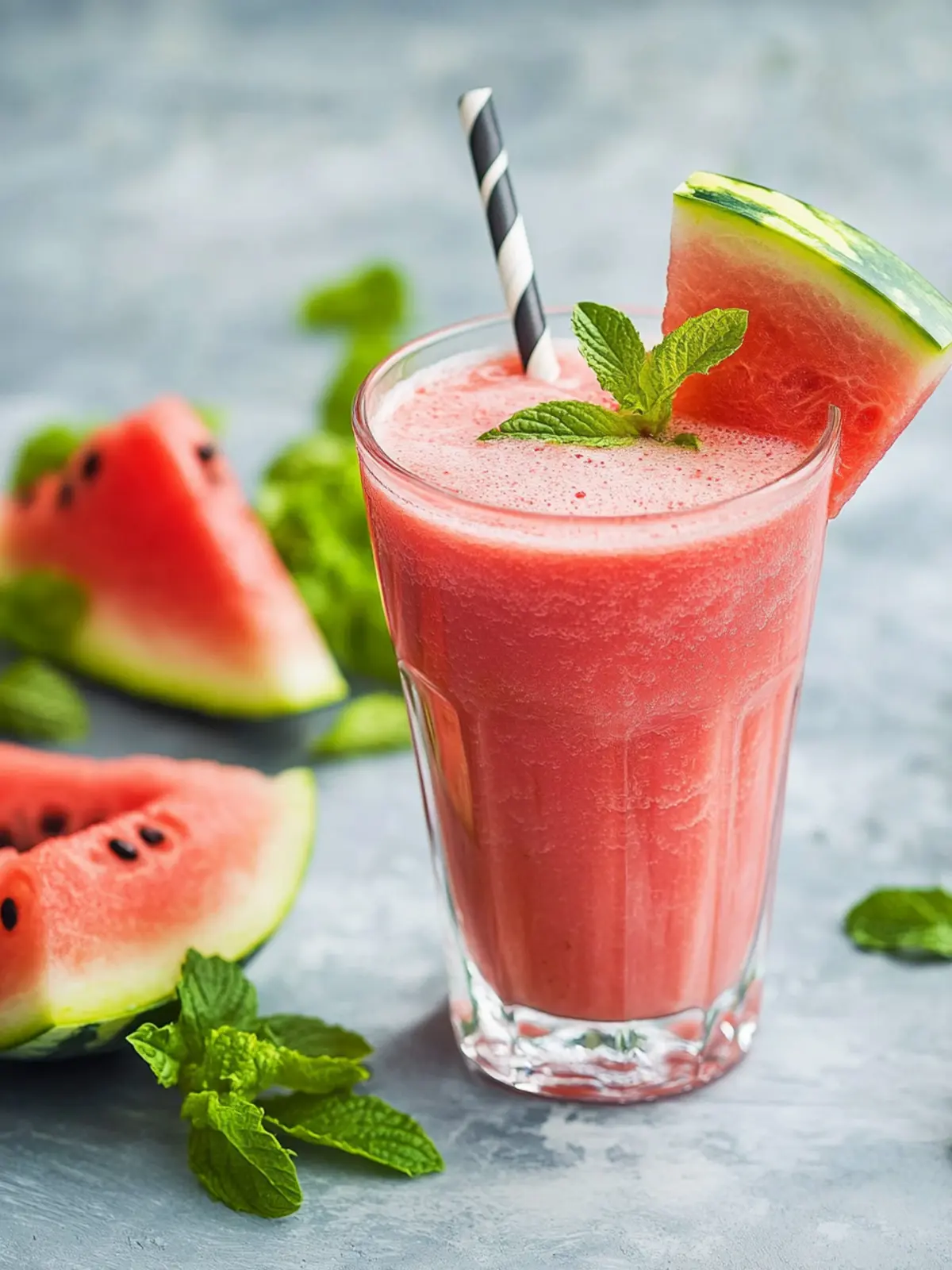 Erfrischender Melonen-Smoothie für heiße Sommertage 5 Melonen-Smoothie