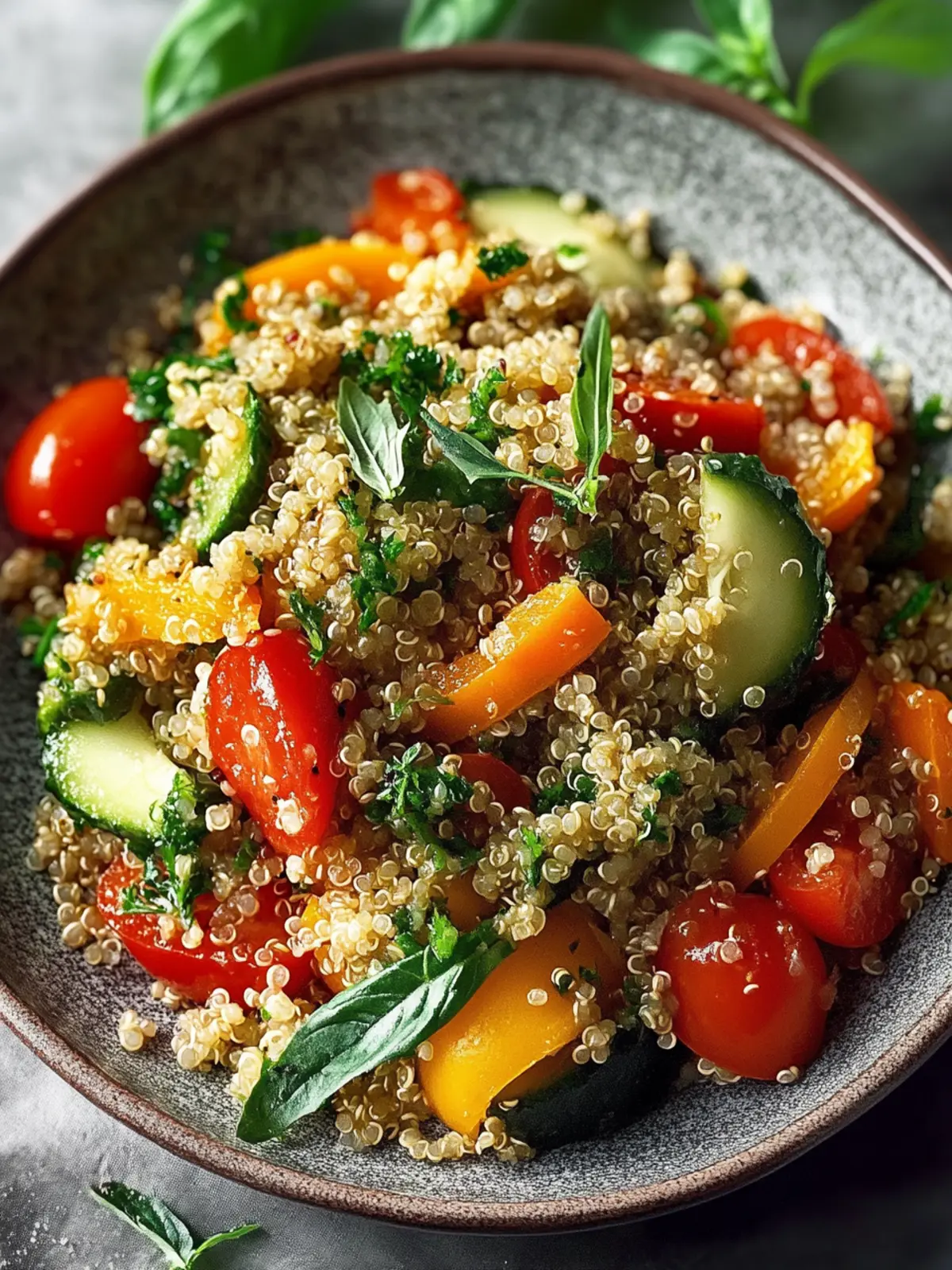 Quinoa Gemüse Pfanne: Gesund, bunt und einfach lecker! 2 Quinoa Gemüse Pfanne