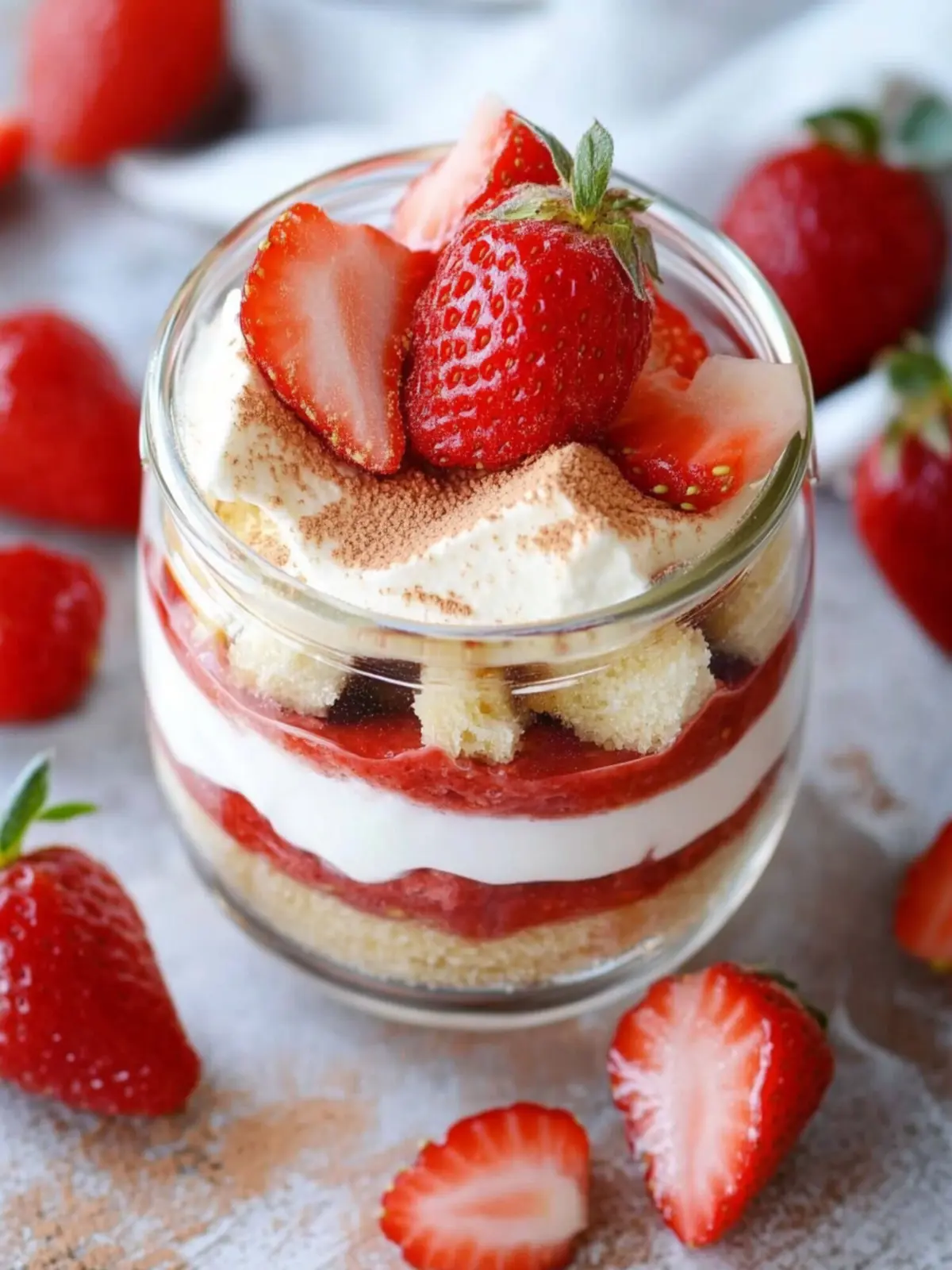 Erdbeer-Tiramisu im Glas: Schnelles Sommervergnügen pur 2 Erdbeer-Tiramisu im Glas