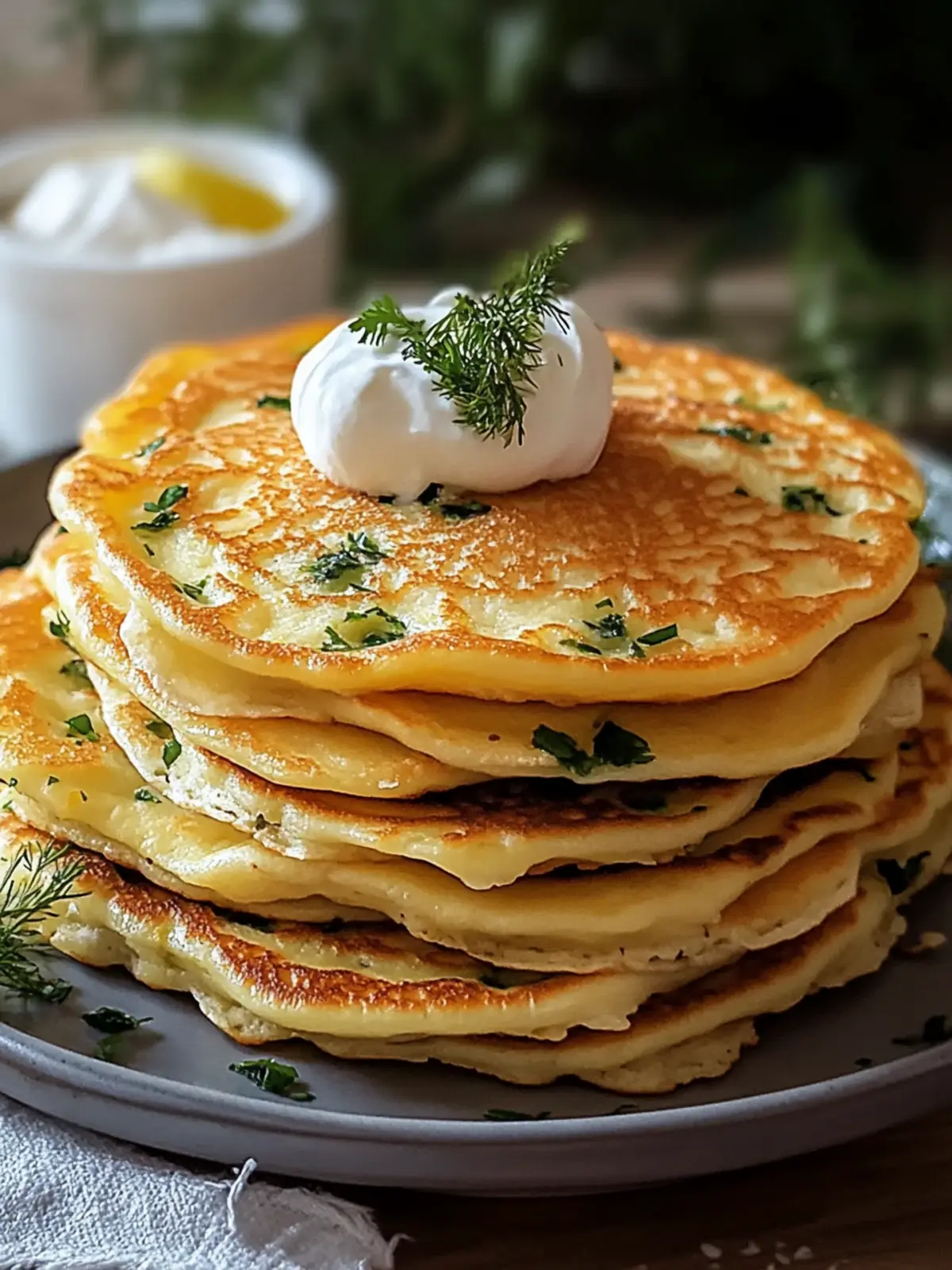 Kräuter-Käse-Blini – Blitzschnelle Genuss-Pfannkuchen für Jeden 5 Kräuter-Käse-Blini – Blitzschnelle Genuss-Pfannkuchen