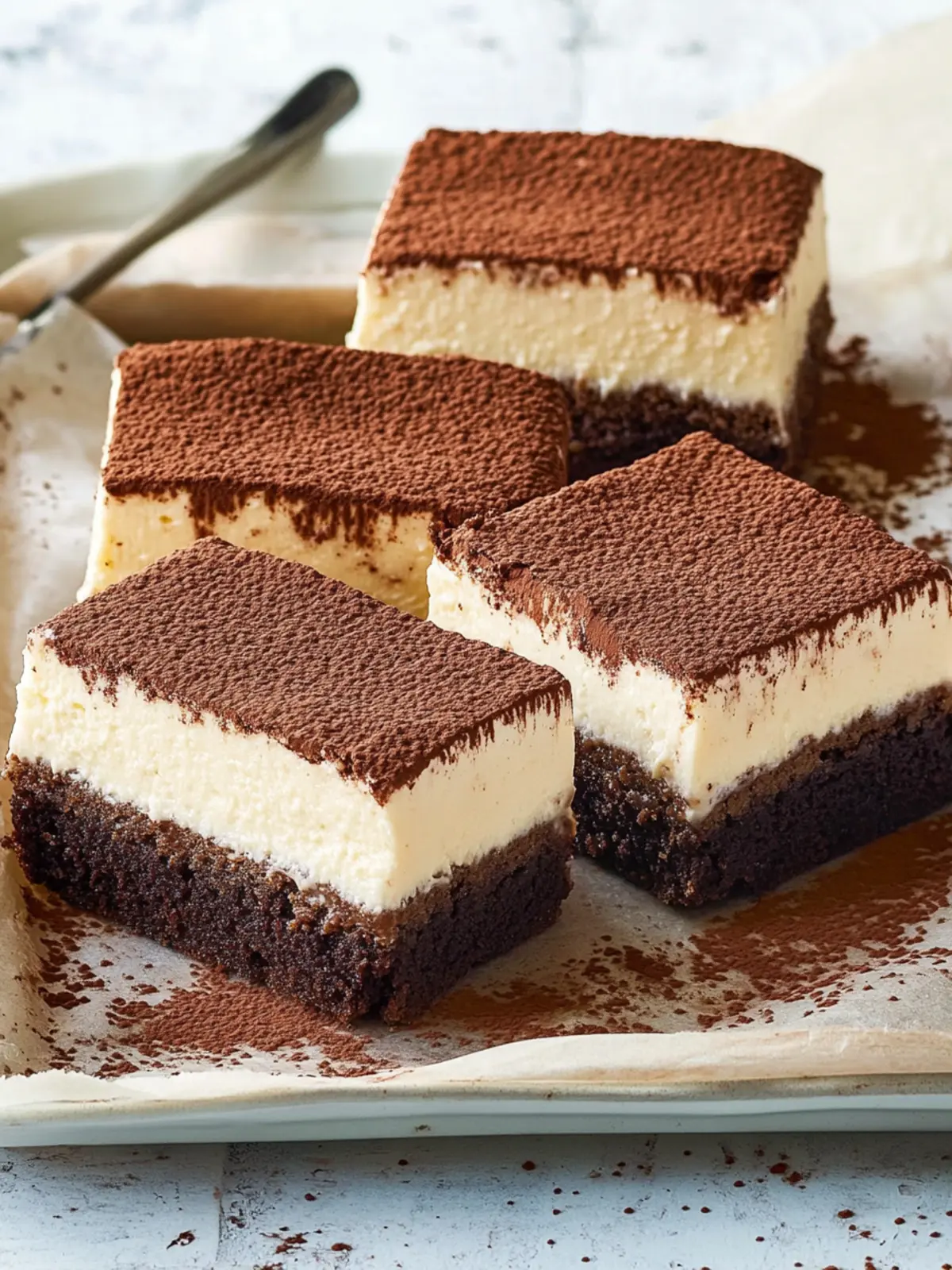 Tiramisu Brownies