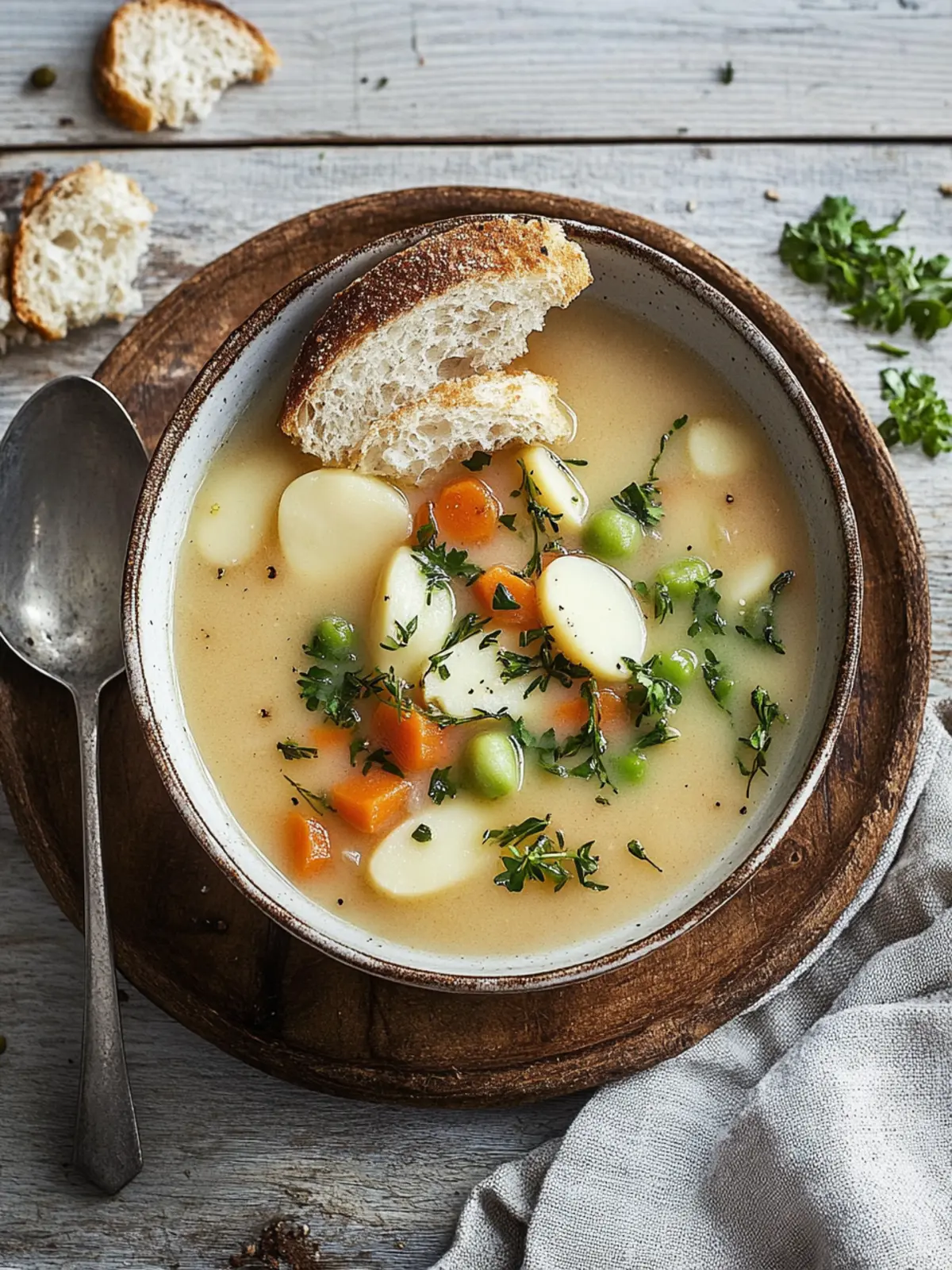 Herzhafte Weiße Bohnensuppe vegetarisch – Schnell und Köstlich 4 Weiße Bohnensuppe vegetarisch