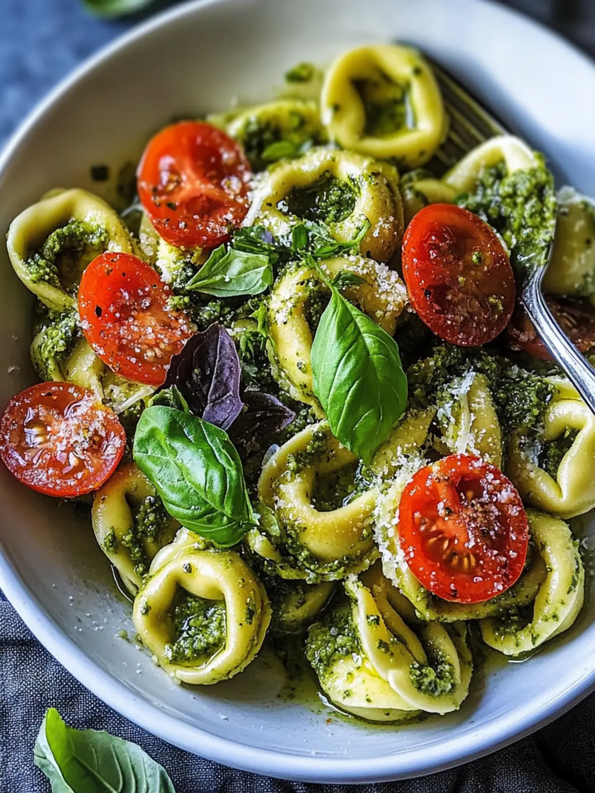 Tortellini-Salat mit Pesto: Frischer Genuss für jeden Tag 2 Tortellini-Salat mit Pesto