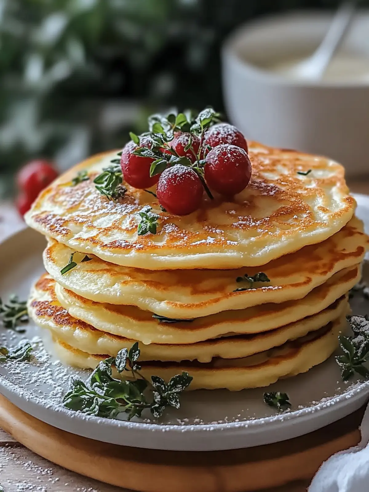 Kräuter-Käse-Blini – Blitzschnelle Genuss-Pfannkuchen für Jeden 4 Kräuter-Käse-Blini – Blitzschnelle Genuss-Pfannkuchen