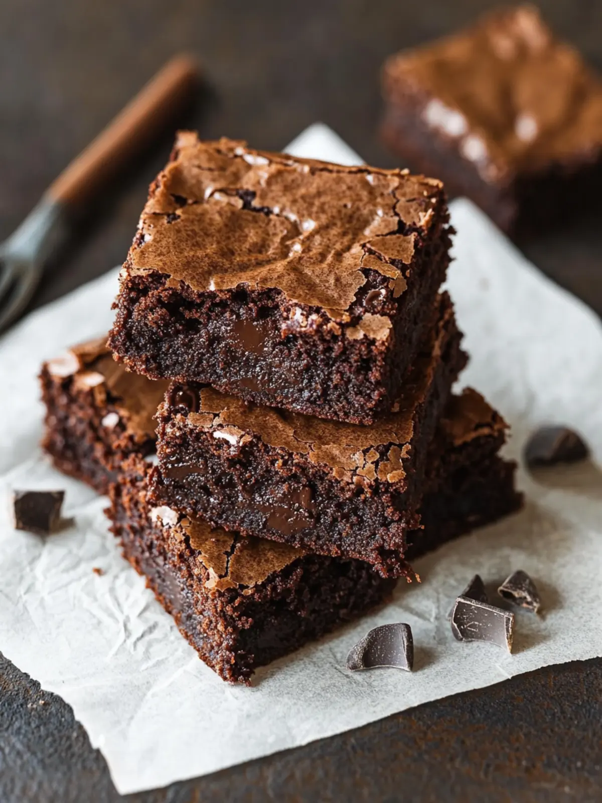 Saftige Schoko-Brownies für unwiderstehlichen Genuss 2 Schoko-Brownies