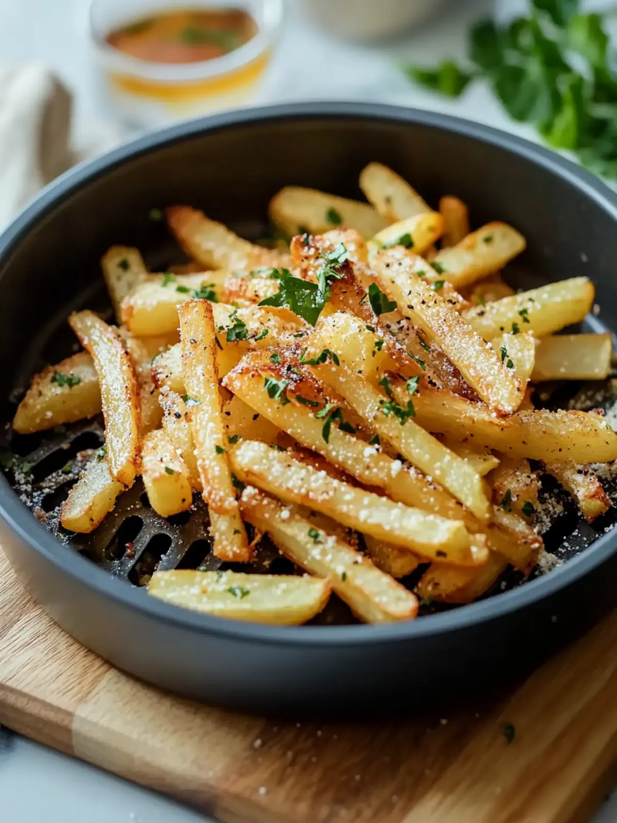 Kohlrabi Pommes im Airfryer: Geheime Knusprigkeit Entdecken 3 Kohlrabi Pommes im Airfryer