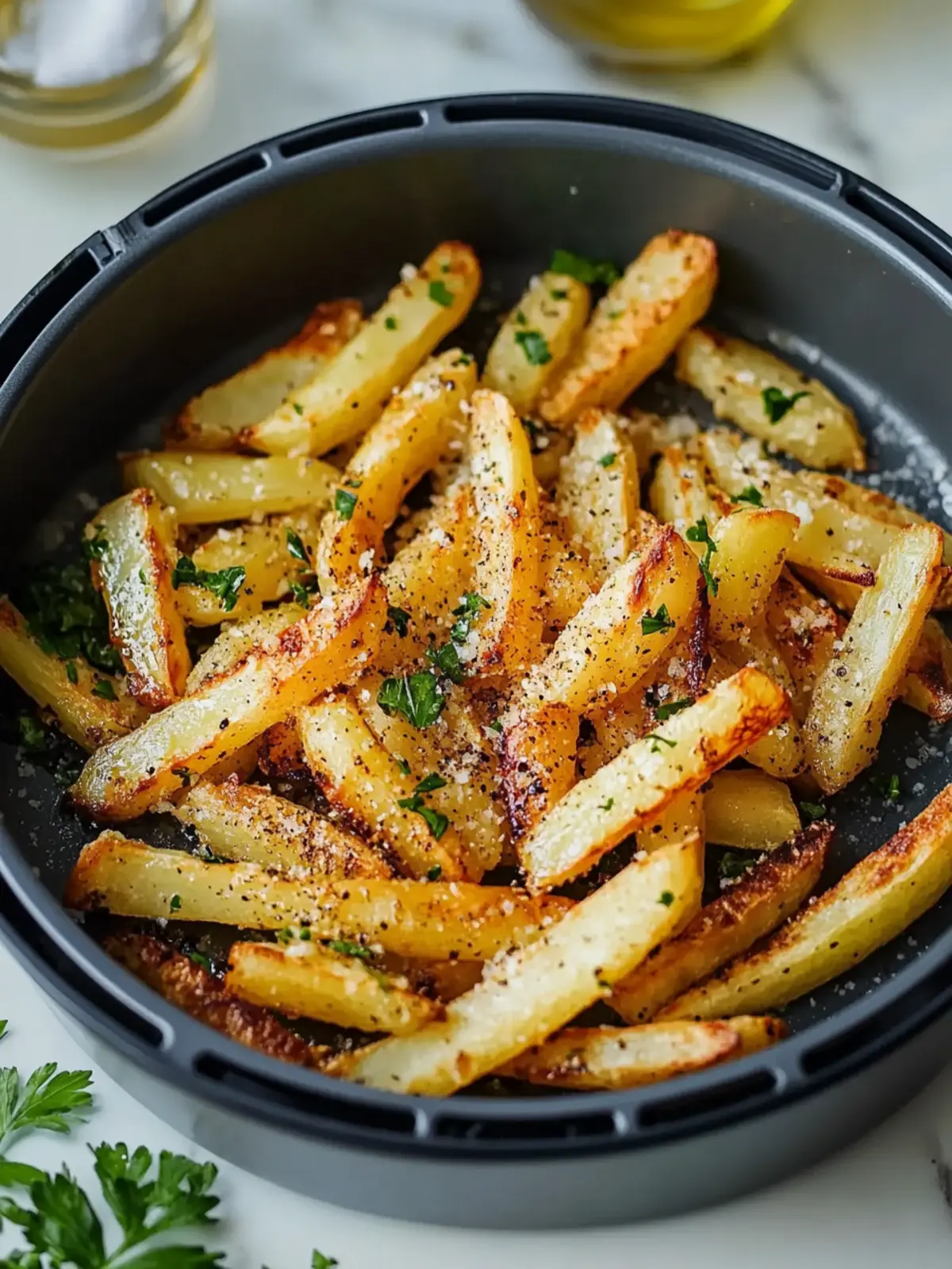 Kohlrabi Pommes im Airfryer: Geheime Knusprigkeit Entdecken 4 Kohlrabi Pommes im Airfryer