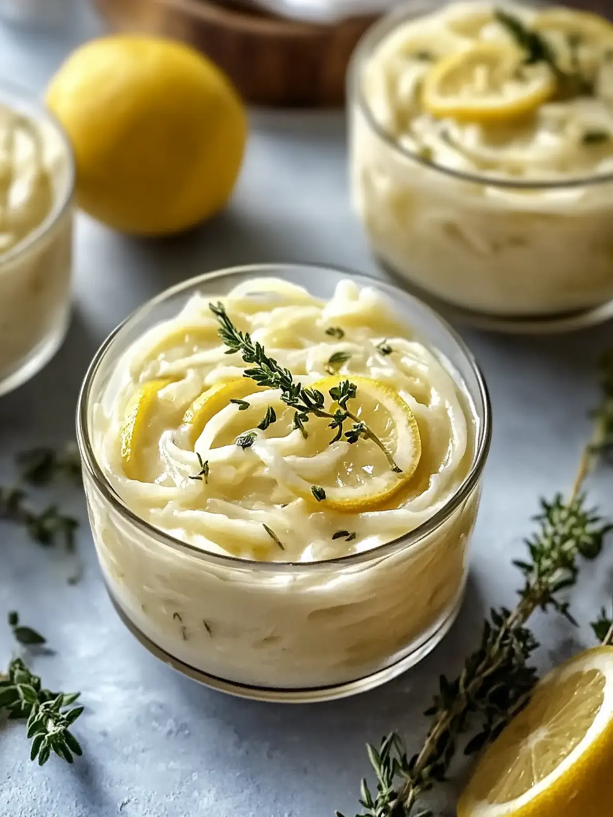 Cremige Zitronen-Knoblauch Sauce: Schnell & Einfache Genussmomente 3 Cremige Zitronen-Knoblauch Schnelle und einfache Rezept